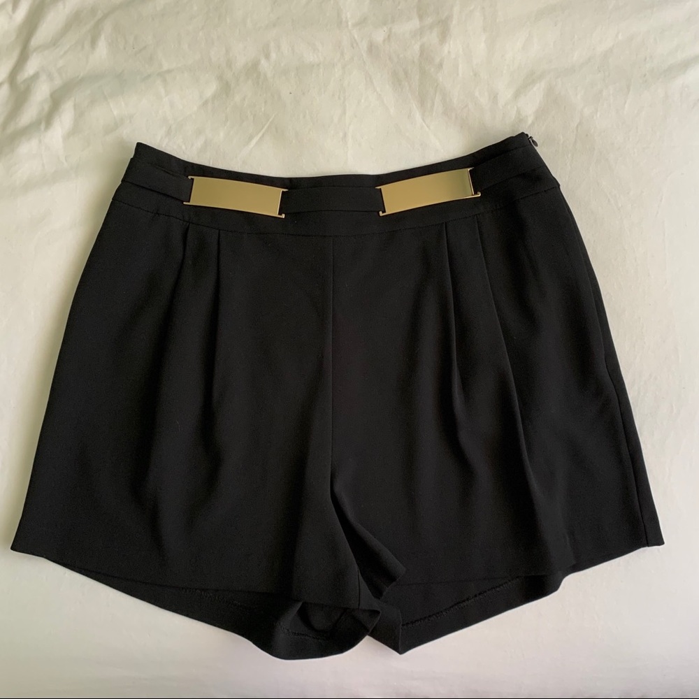 Black Jennifer Lopez Dress Shorts, Worn Once